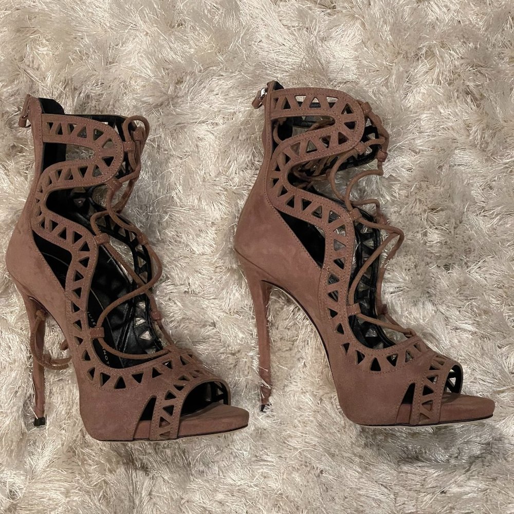 Guiseppe Zanotti Lepre Suede Sandals